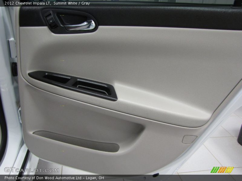 Summit White / Gray 2012 Chevrolet Impala LT