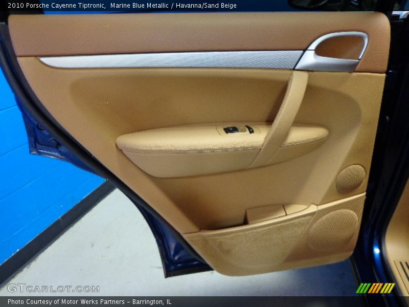 Marine Blue Metallic / Havanna/Sand Beige 2010 Porsche Cayenne Tiptronic