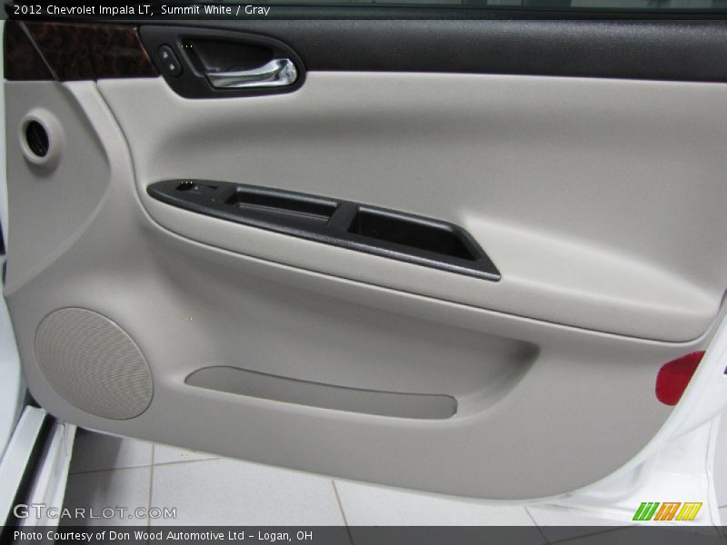 Summit White / Gray 2012 Chevrolet Impala LT