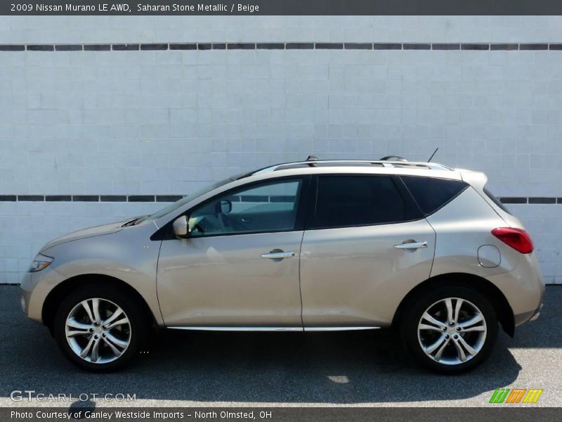Saharan Stone Metallic / Beige 2009 Nissan Murano LE AWD