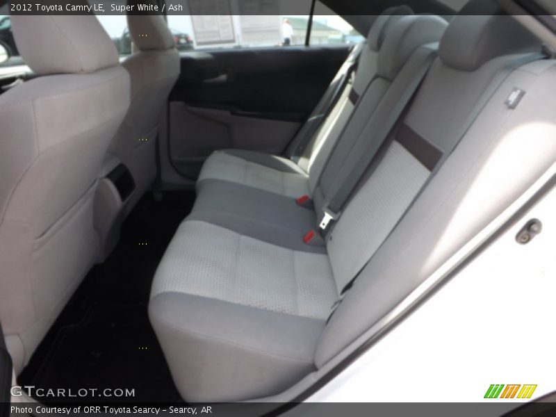 Super White / Ash 2012 Toyota Camry LE