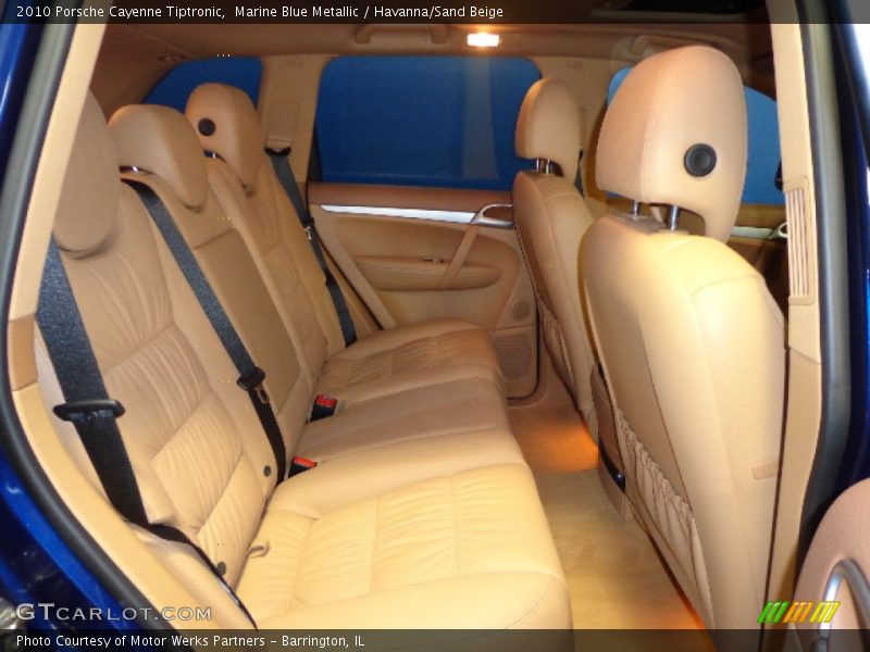 Marine Blue Metallic / Havanna/Sand Beige 2010 Porsche Cayenne Tiptronic