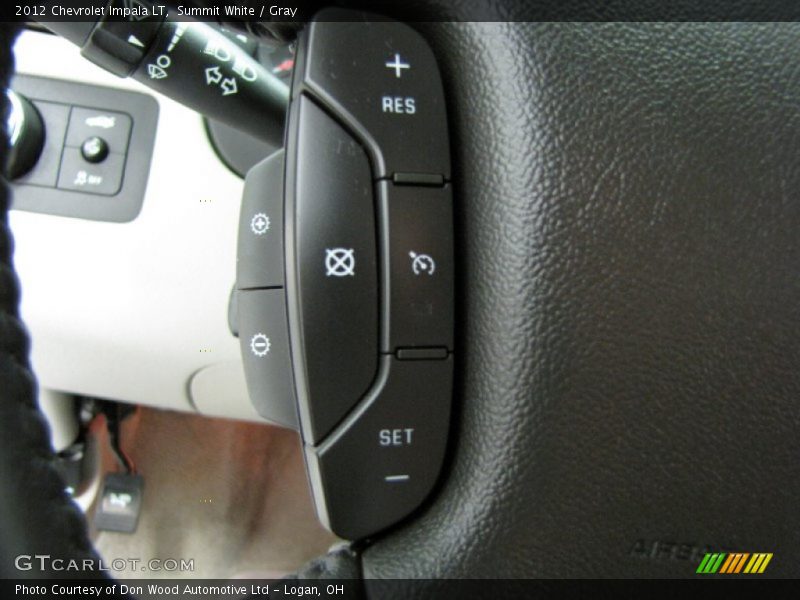 Summit White / Gray 2012 Chevrolet Impala LT