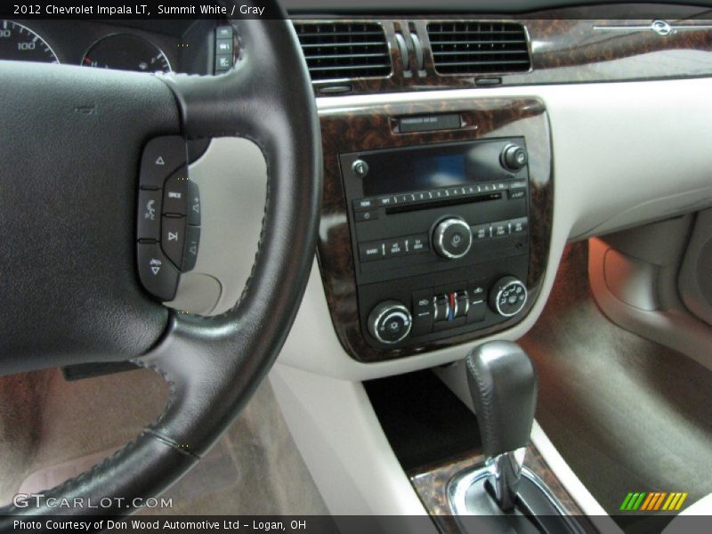 Summit White / Gray 2012 Chevrolet Impala LT