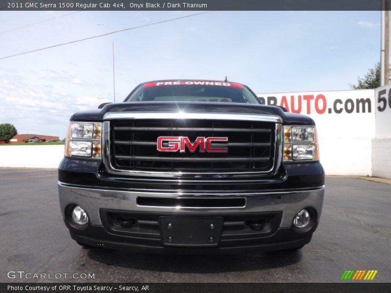 Onyx Black / Dark Titanium 2011 GMC Sierra 1500 Regular Cab 4x4