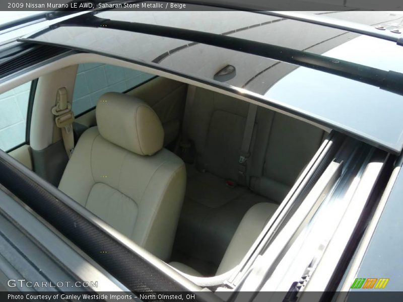 Saharan Stone Metallic / Beige 2009 Nissan Murano LE AWD