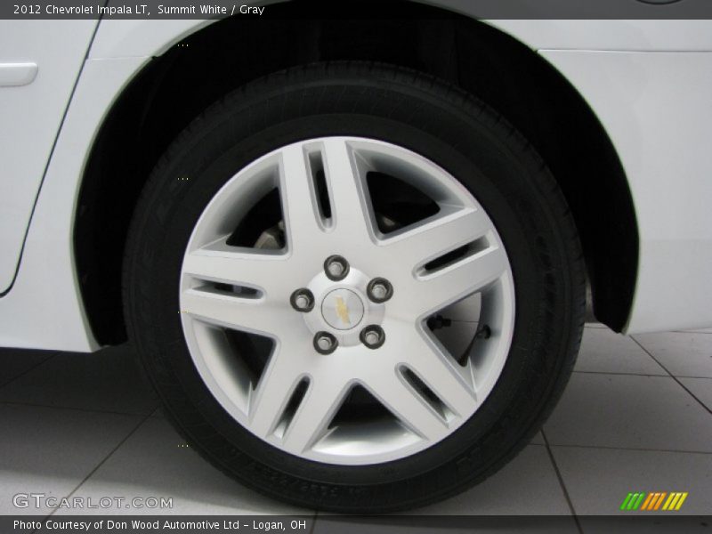 Summit White / Gray 2012 Chevrolet Impala LT