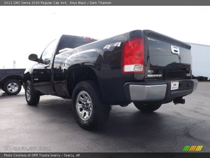 Onyx Black / Dark Titanium 2011 GMC Sierra 1500 Regular Cab 4x4