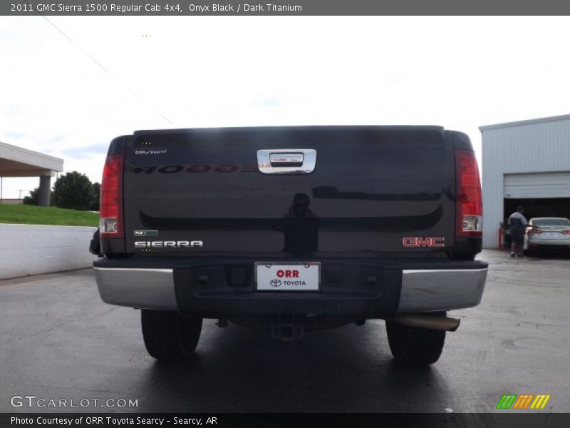 Onyx Black / Dark Titanium 2011 GMC Sierra 1500 Regular Cab 4x4