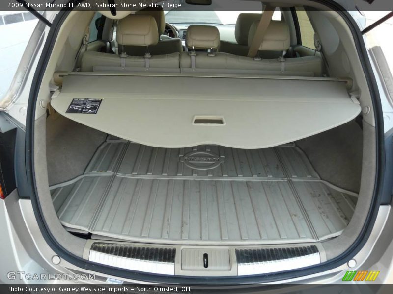 Saharan Stone Metallic / Beige 2009 Nissan Murano LE AWD