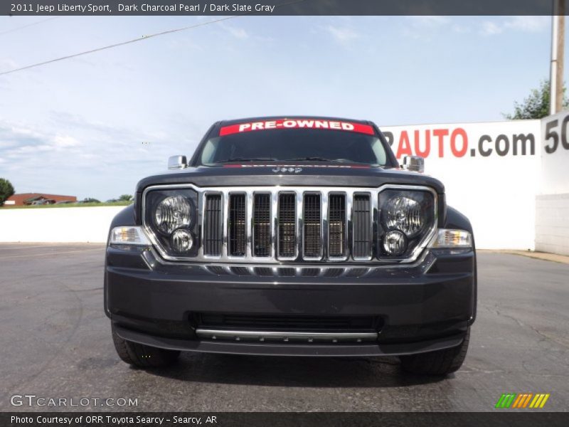 Dark Charcoal Pearl / Dark Slate Gray 2011 Jeep Liberty Sport