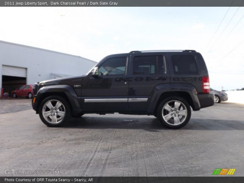 Dark Charcoal Pearl / Dark Slate Gray 2011 Jeep Liberty Sport