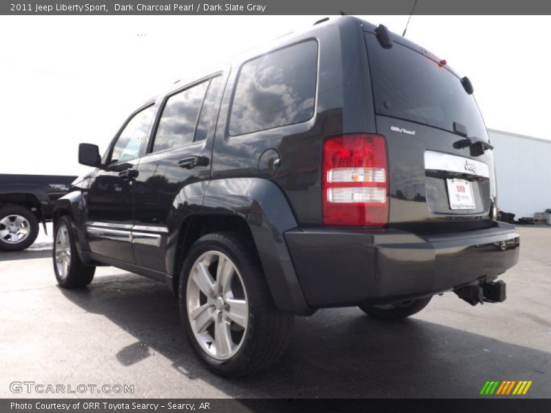 Dark Charcoal Pearl / Dark Slate Gray 2011 Jeep Liberty Sport