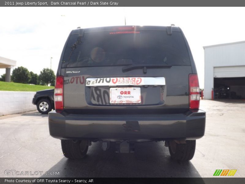 Dark Charcoal Pearl / Dark Slate Gray 2011 Jeep Liberty Sport
