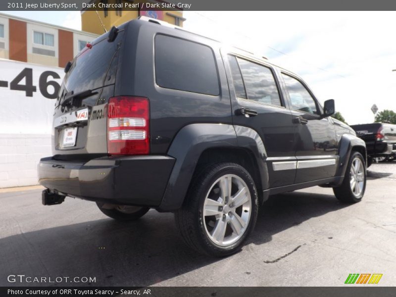 Dark Charcoal Pearl / Dark Slate Gray 2011 Jeep Liberty Sport