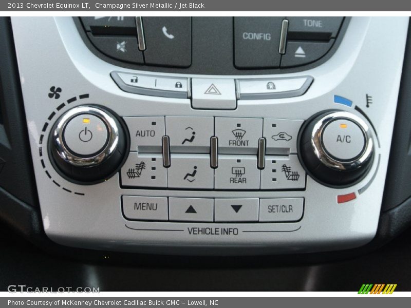 Champagne Silver Metallic / Jet Black 2013 Chevrolet Equinox LT