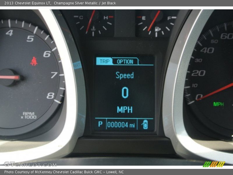 Champagne Silver Metallic / Jet Black 2013 Chevrolet Equinox LT