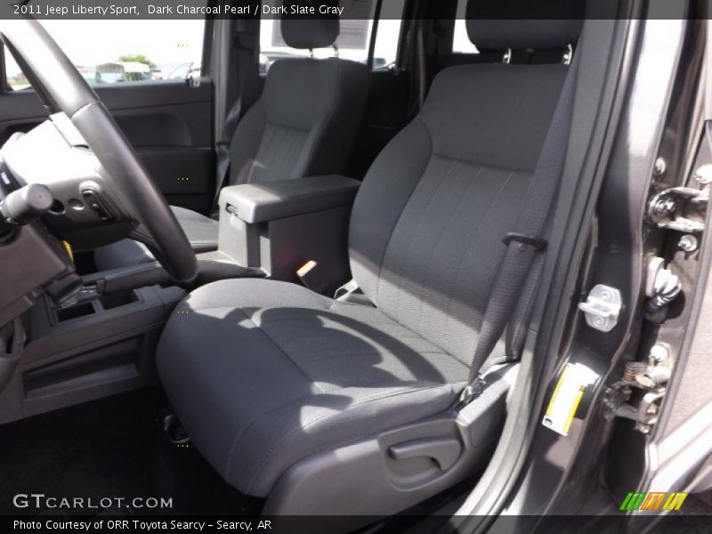 Dark Charcoal Pearl / Dark Slate Gray 2011 Jeep Liberty Sport