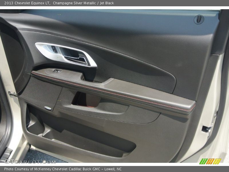 Champagne Silver Metallic / Jet Black 2013 Chevrolet Equinox LT