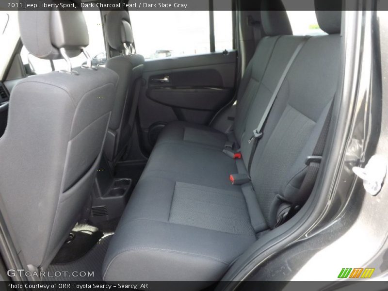 Dark Charcoal Pearl / Dark Slate Gray 2011 Jeep Liberty Sport