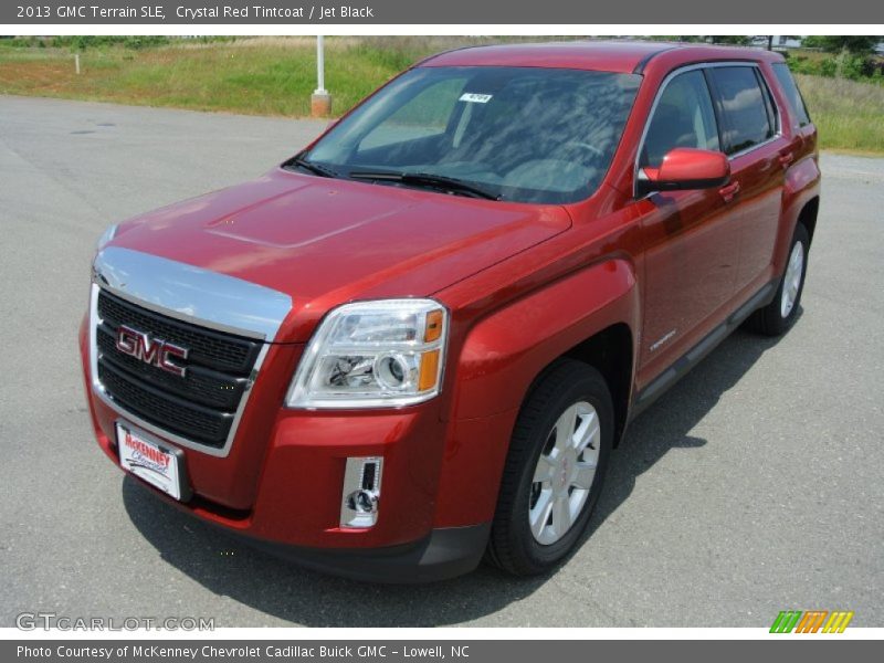 Crystal Red Tintcoat / Jet Black 2013 GMC Terrain SLE