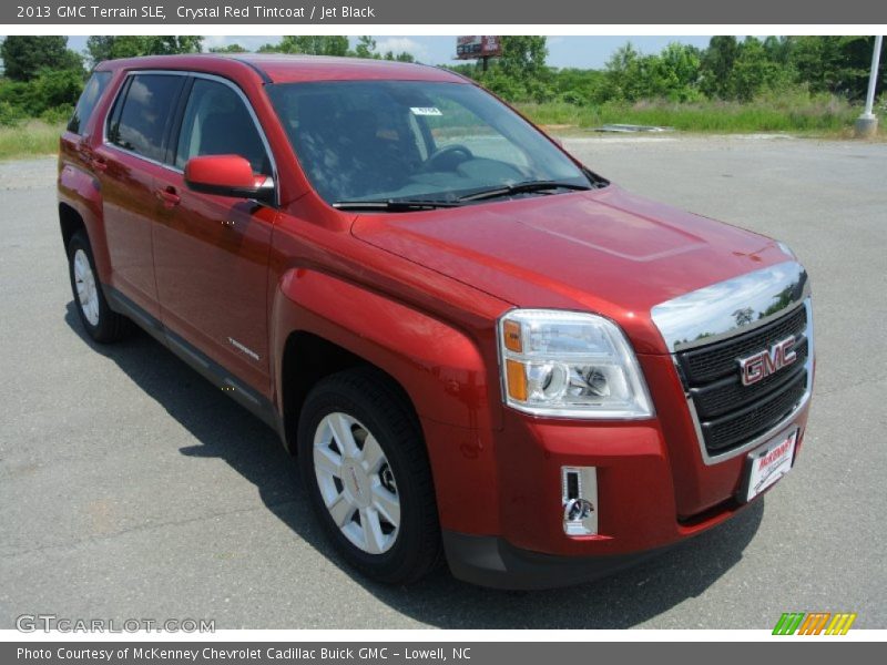 Crystal Red Tintcoat / Jet Black 2013 GMC Terrain SLE