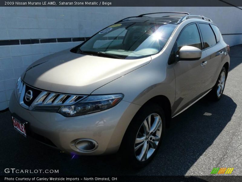 Saharan Stone Metallic / Beige 2009 Nissan Murano LE AWD