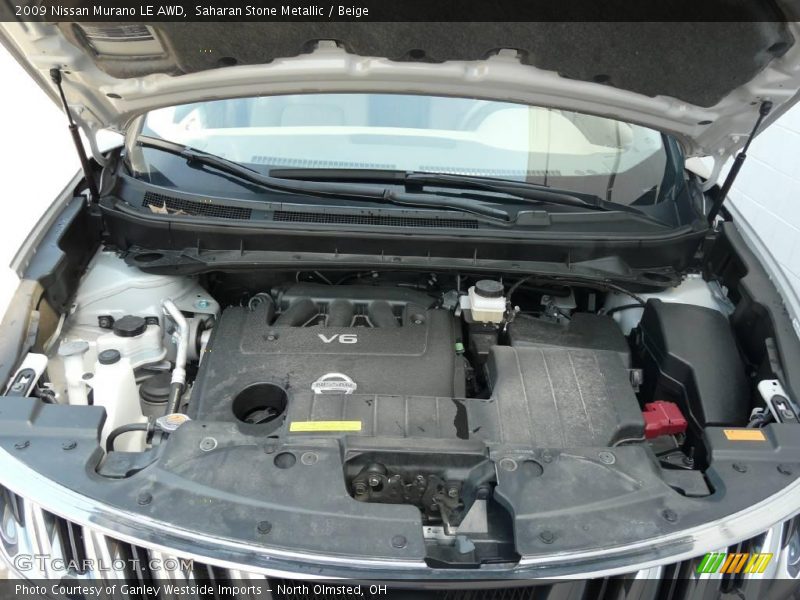 Saharan Stone Metallic / Beige 2009 Nissan Murano LE AWD