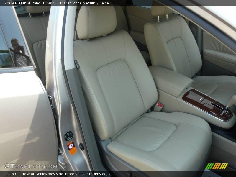 Saharan Stone Metallic / Beige 2009 Nissan Murano LE AWD
