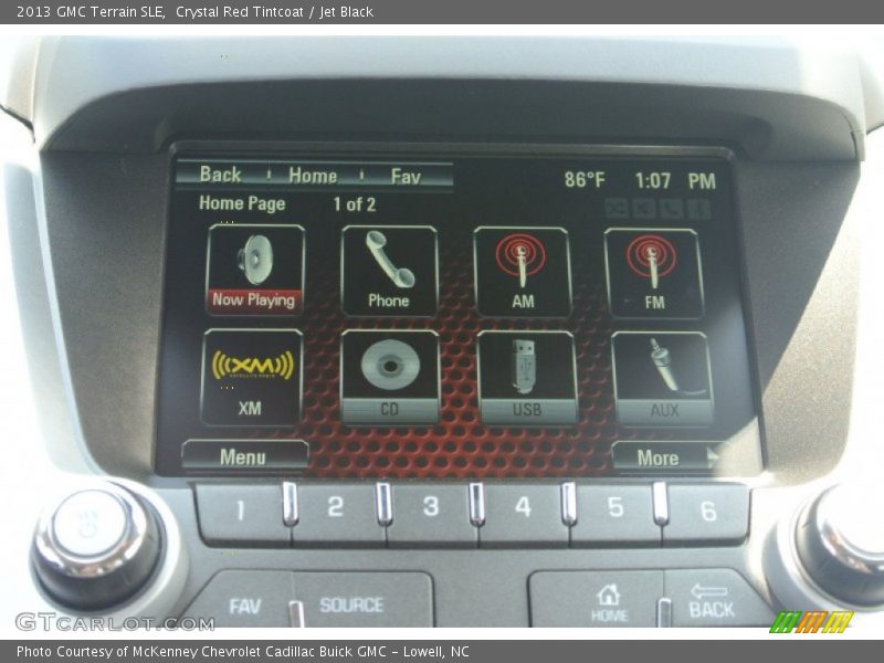 Crystal Red Tintcoat / Jet Black 2013 GMC Terrain SLE