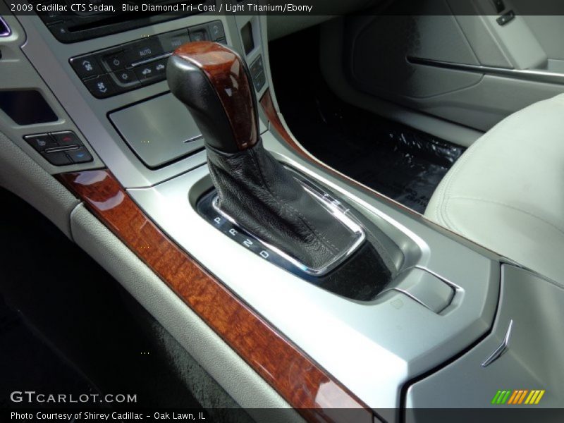 Blue Diamond Tri-Coat / Light Titanium/Ebony 2009 Cadillac CTS Sedan