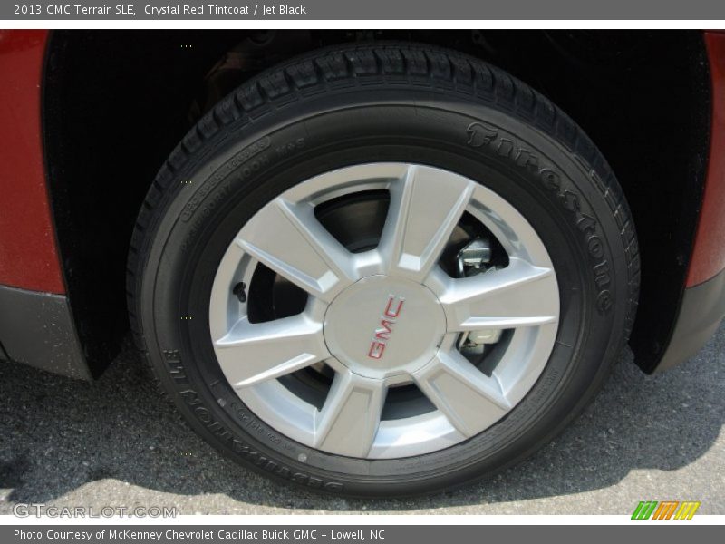 Crystal Red Tintcoat / Jet Black 2013 GMC Terrain SLE