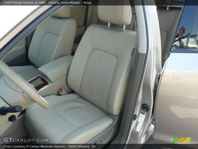 Saharan Stone Metallic / Beige 2009 Nissan Murano LE AWD