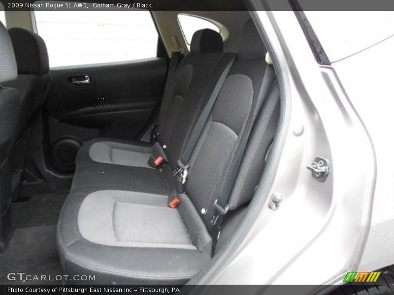 Gotham Gray / Black 2009 Nissan Rogue SL AWD
