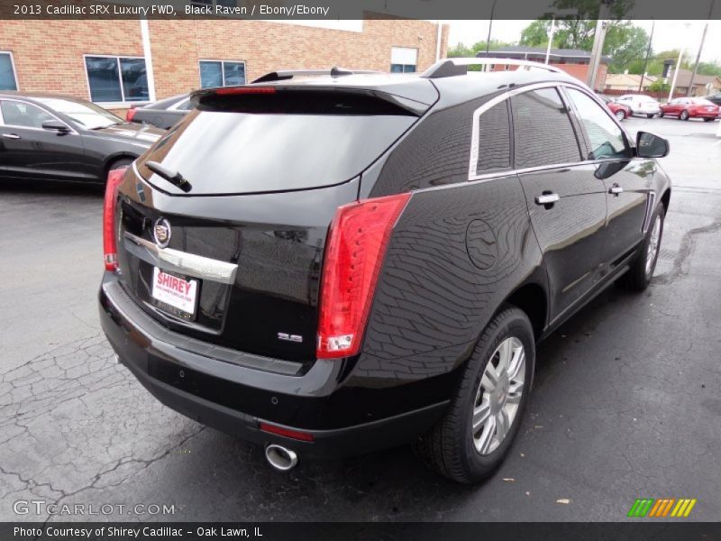 Black Raven / Ebony/Ebony 2013 Cadillac SRX Luxury FWD