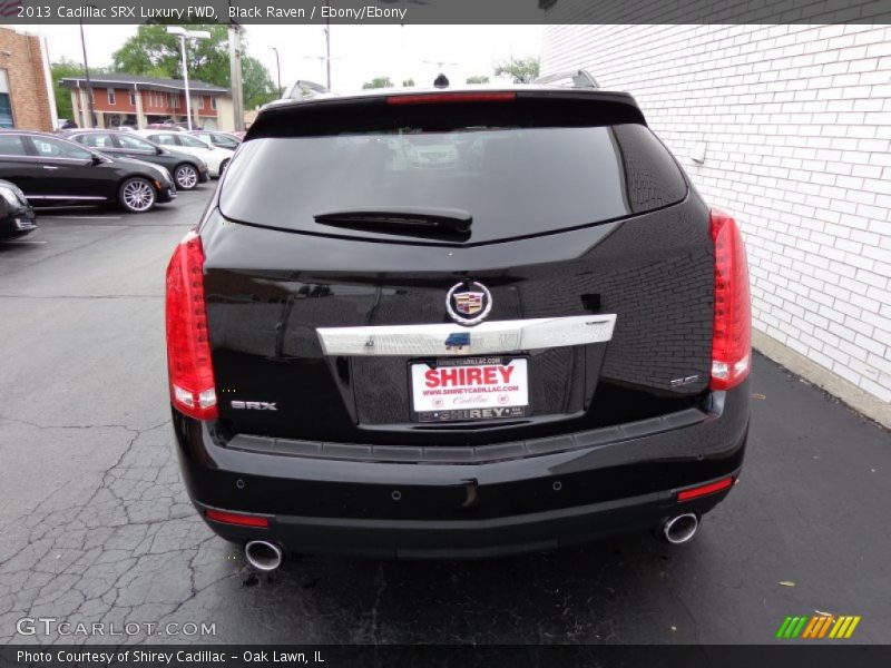 Black Raven / Ebony/Ebony 2013 Cadillac SRX Luxury FWD