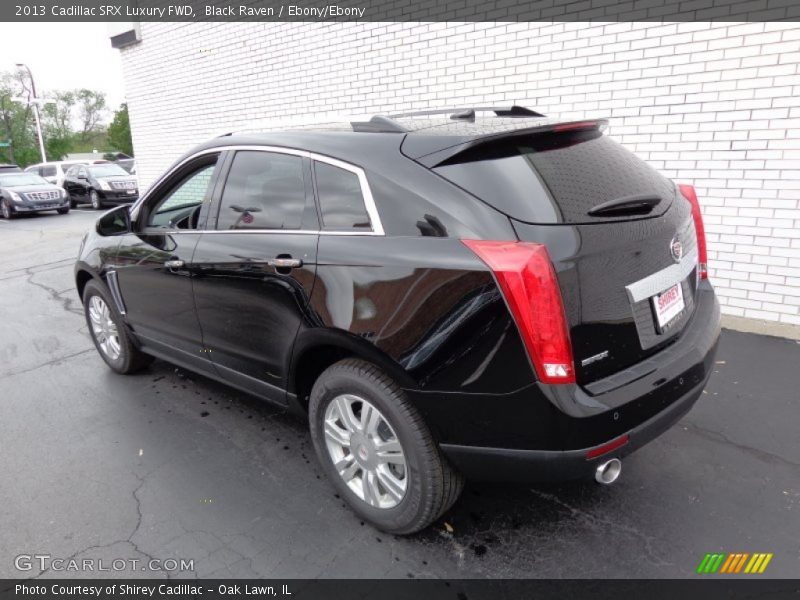 Black Raven / Ebony/Ebony 2013 Cadillac SRX Luxury FWD