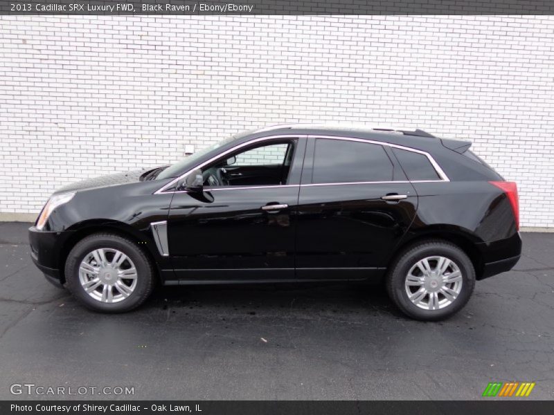 Black Raven / Ebony/Ebony 2013 Cadillac SRX Luxury FWD