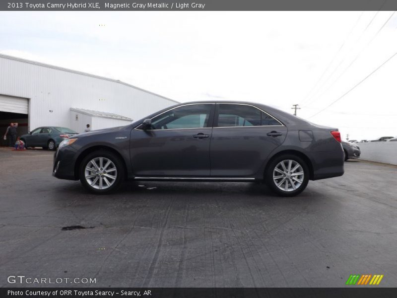 Magnetic Gray Metallic / Light Gray 2013 Toyota Camry Hybrid XLE