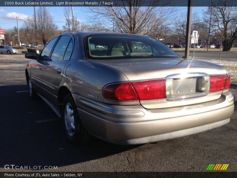 Light Bronzemist Metallic / Taupe 2000 Buick LeSabre Limited