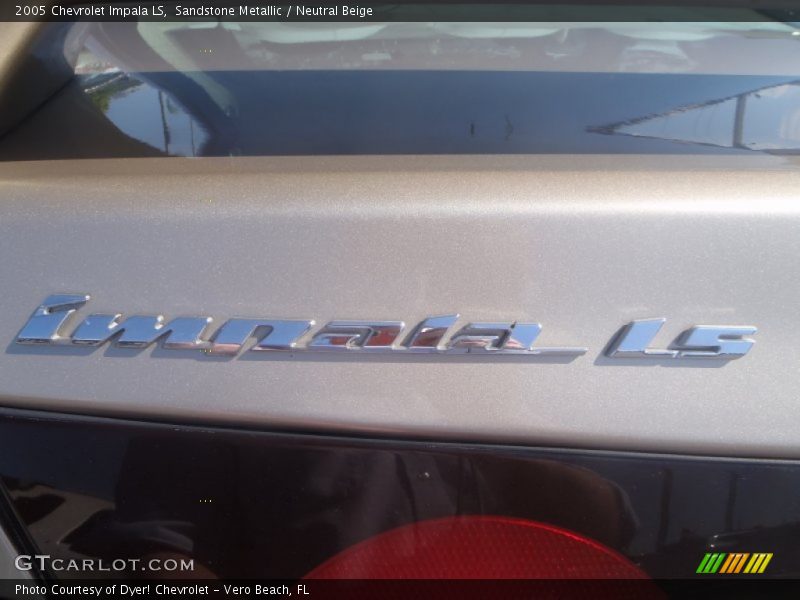 Sandstone Metallic / Neutral Beige 2005 Chevrolet Impala LS