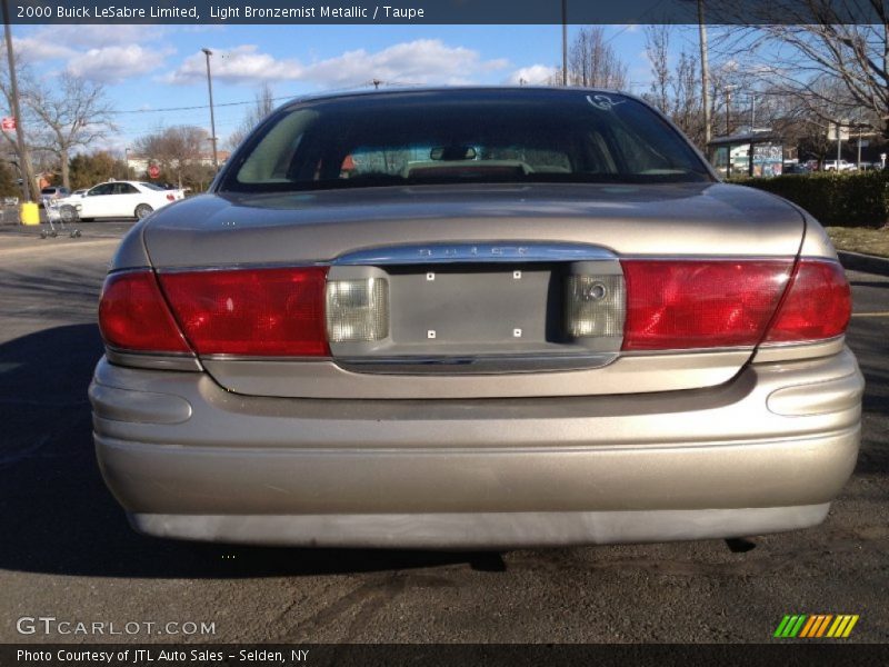 Light Bronzemist Metallic / Taupe 2000 Buick LeSabre Limited