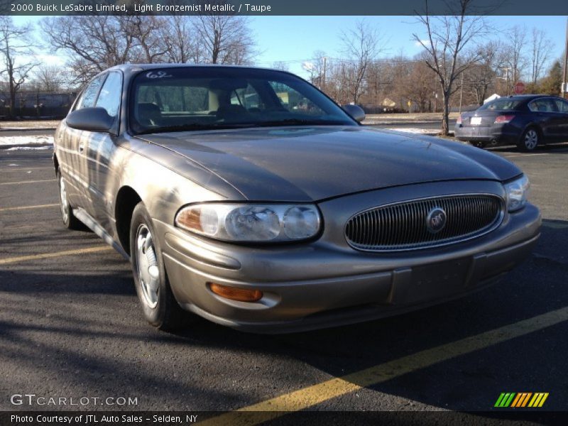Light Bronzemist Metallic / Taupe 2000 Buick LeSabre Limited