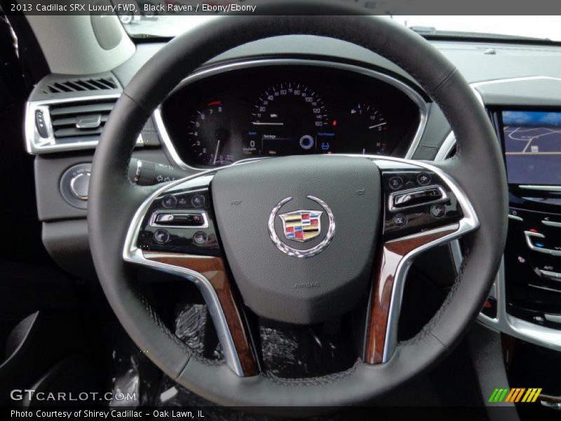 Black Raven / Ebony/Ebony 2013 Cadillac SRX Luxury FWD
