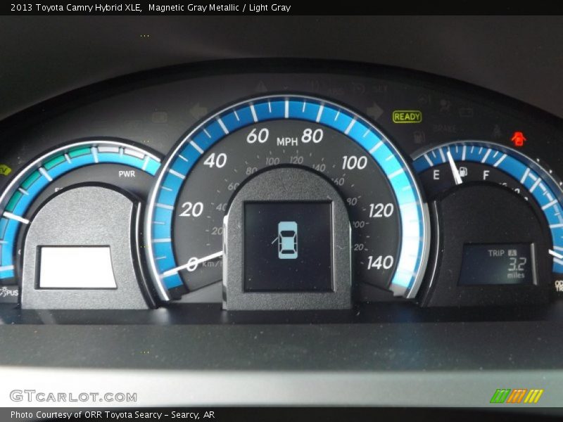 Magnetic Gray Metallic / Light Gray 2013 Toyota Camry Hybrid XLE