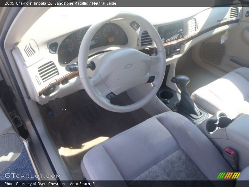 Sandstone Metallic / Neutral Beige 2005 Chevrolet Impala LS