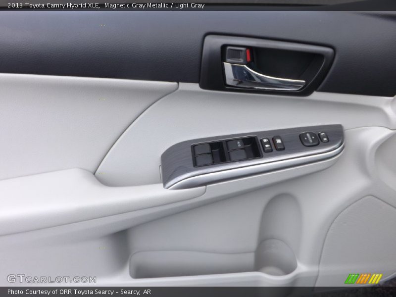 Magnetic Gray Metallic / Light Gray 2013 Toyota Camry Hybrid XLE