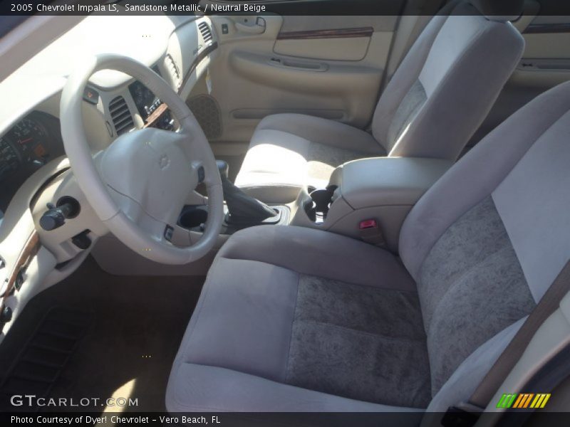 Sandstone Metallic / Neutral Beige 2005 Chevrolet Impala LS