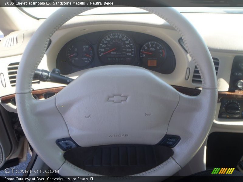 Sandstone Metallic / Neutral Beige 2005 Chevrolet Impala LS