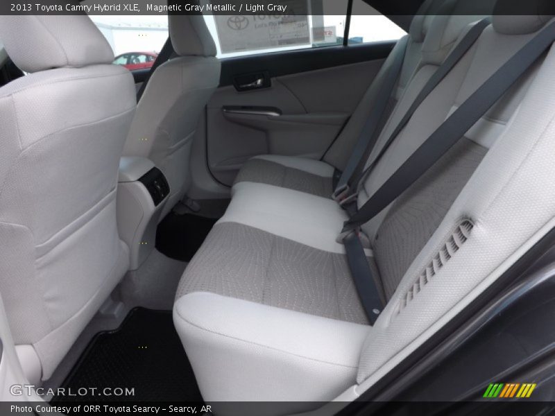 Magnetic Gray Metallic / Light Gray 2013 Toyota Camry Hybrid XLE